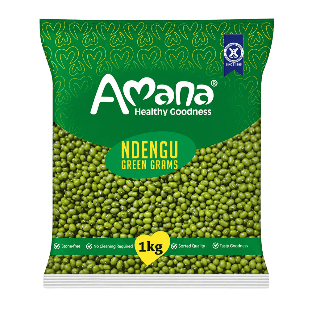 Amana Ndengu Green Grams 1 kg buy online USA - 1